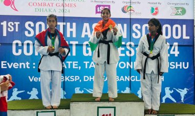 जयपुर की छात्रा रहनुमा बानो ने ताइक्वांडो प्रतियोगिता के 42 किलोग्राम वर्ग श्रेणी में स्वर्ण पदक जीतकर देश का नाम रोशन किया