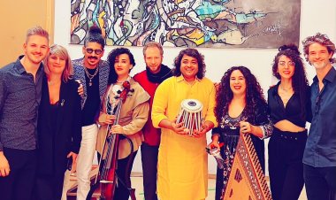 स्विट्जरलैंड में अमृत हुसैन के तबले का चला जादू