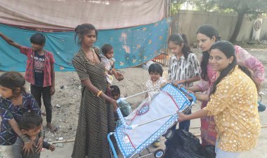 Children's Day celebration: जरूरतमंद बच्चों के साथ सेलिब्रेट किया चिल्ड्रेन डे