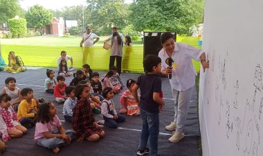 Bookroo Children's Literature Festival: विभिन्न सेशन में बच्चों को रचनात्मकता बढ़ाने के गुर सिखाए