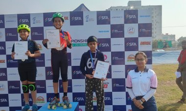 SFA Championship: पोद्दार वर्ल्ड स्कूल के अंबर चंद्रवंशी और सेंट एंजेला की हंसिका शर्मा ने बैडमिंटन में स्वर्ण पदक जीते