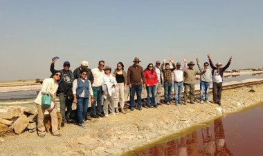 फ्रेंड्स ऑफ राजस्थान टूरिज्म (फोर्ट) के सदस्यों ने किया सांभर साल्ट लेक का भ्रमण