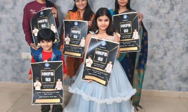 HKFS season2: हेरिटेज किड्स फैशन शो का पोस्टर लॉन्च