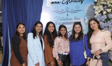 डॉ. नकुल सोमानी व डॉ. संजना सोमानी ने मेंबर्स को लेटेस्ट ब्यूटी व कॉस्मेटिक्स टेक्नीक्स के बारे में समझाया