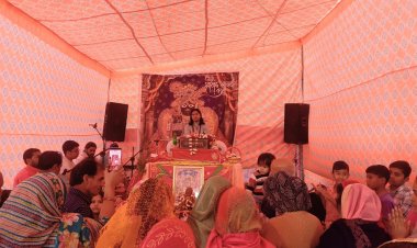 Bhagwat Katha: कृष्ण रूक्मणि विवाह प्रसंग सुनने से दाम्पत्य जीवन में मधुरता आती है