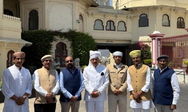 राजस्थान के ट्रैवल  फ्रेटरनिटी ने उदयपुर में अरविंद सिंह मेवाड़ को श्रद्धांजलि अर्पित की