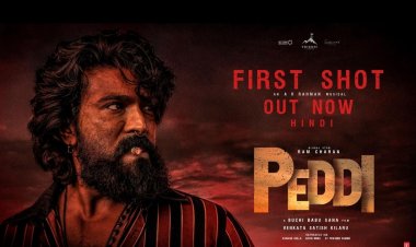 राम चरण और जाह्नवी की फिल्म पेद्दी का फर्स्ट शॉट आउट, 27 मार्च 2026 को होगी रिलीज
