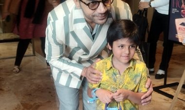 'भूल चुक माफ' फिल्म के प्रमोशन के सिलसिले में राजकुमार राव और वामिका गब्बी पहुँचे जयपुर