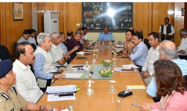 बुधवार को प्रस्तावित मॉक ड्रिल की तैयारियों की मुख्य सचिव ने समीक्षा की