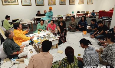 स्टोन कलर को पीसना ही काफी नहीं होता, पीसने के बाद उसे छानने और नितारने में कलाकार का दक्ष होना जरूरी - रामदेव ब्रदर्स