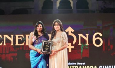 मोना शर्मा प्राइड ऑफ राजस्थान अवार्ड से सम्मानित