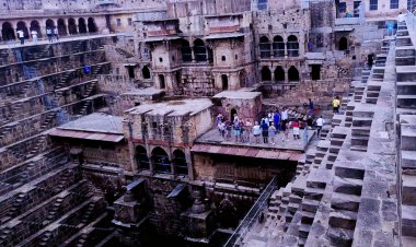 Part of temple-like palace structure opened after 25 years in Abhaneri