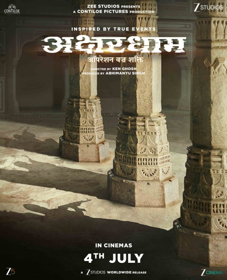 Zee Studios recreates India’s Grittiest counter-terror story in ‘Akshardham, releasing on July 4