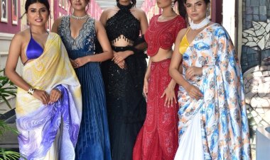 जयपुर कॉट्योर शो का चौथा लुक लॉन्च: डिजाइनर्स ने पेश की नायाब कलेक्शन की झलक