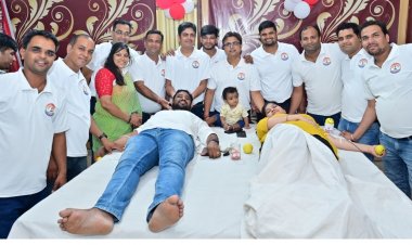 रक्तदान शिविर का आयोजन