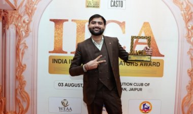 जुंजाराम थोरी इंडिया इन्फ्लुएंसर क्रिएटर्स अवार्ड 2025 से सम्मानित