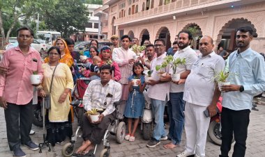 "एक पेड़ दिव्यांग के नाम – पर्यावरण योद्धा बनें" अभियान का भव्य आयोजन