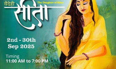 “वैदेही सीता – बेटी बिहार की” : जयपुर में बिहार की लोक कला प्रदर्शनी