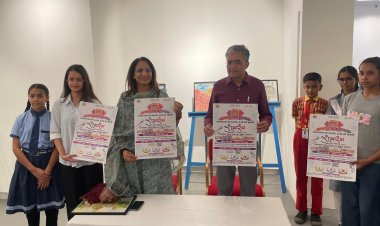 बच्चों की सृजनात्मकता को मिला मंच – वैश्विक संग्रहालय चित्र प्रदर्शनी का शुभारंभ