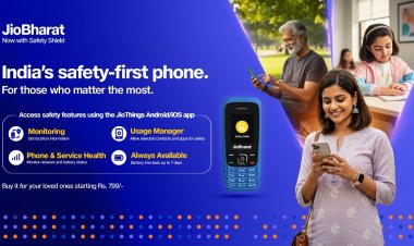 जियोभारत - देश का पहला ‘सेफ्टी फर्स्ट’ मोबाइल फोन