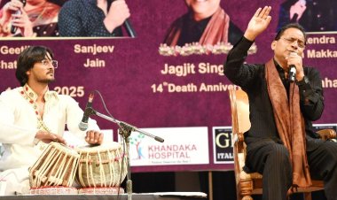सुरों और जज़्बातों से सजी जगजीत सिंह को समर्पित शाम