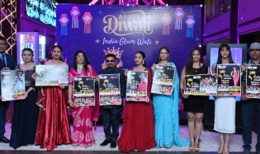 दिवाली की रोशनी में निखरा ग्लैमर: जयपुर में हुआ मिस एंड मिसेज़ इंडिया ग्लैम सीज़न 7 का पोस्टर लॉन्च