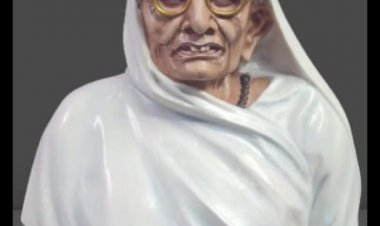 जयपुर के मूर्तिकार रामअवतार शर्मा ने बनाई  प्रधानमंत्री नरेंद्र मोदी की माताजी हीराबेन की प्रतिमा