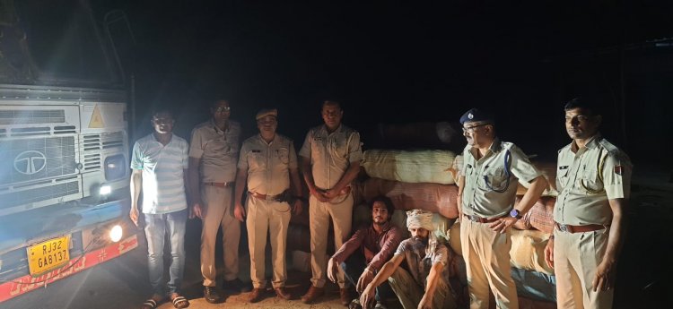 राजस्थान में नशे के खिलाफ सबसे बड़ा प्रहार : 1014 किलो गांजा जब्त
