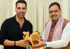 अक्षय कुमार ने की मुख्यमंत्री भजनलाल शर्मा से मुलाकात, राजस्थान में फिल्म इंडस्ट्री पर हुई चर्चा