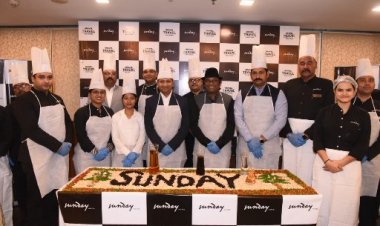 Sunday Family Ushers in the Festive Season with a Grand Cake Mixing Ceremony in Jaipur 