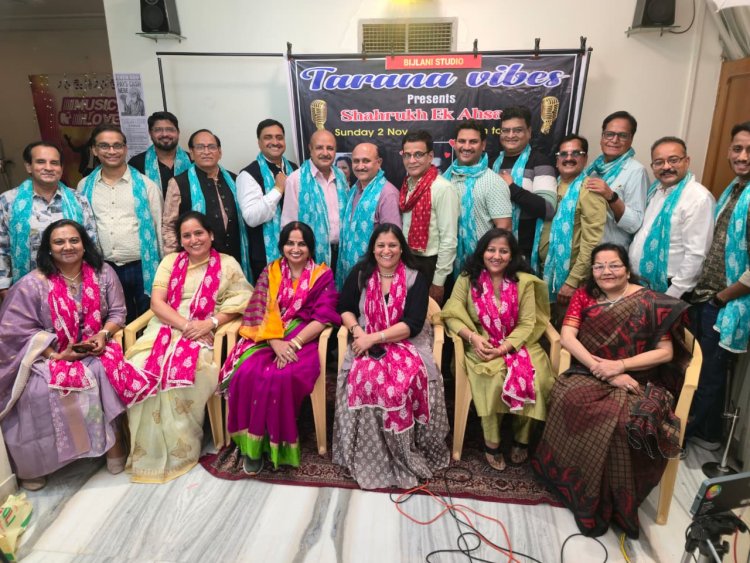 शाहरुख खान के जन्मदिन पर ‘तराना वाइब्स’ ने सजाई संगीत की महफ़िल