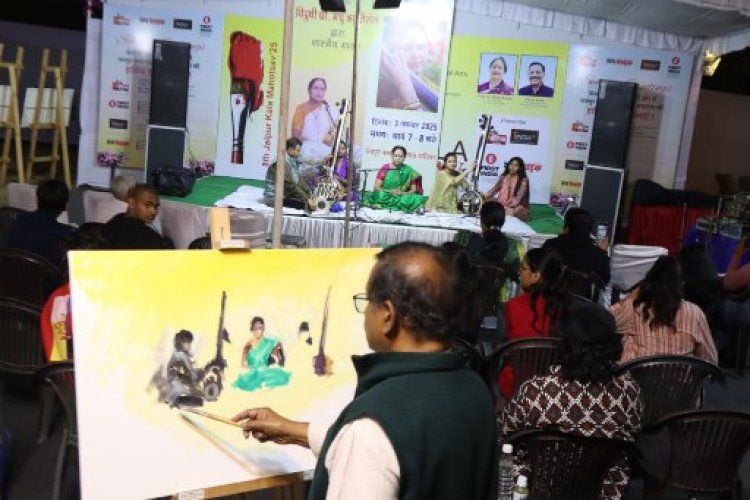 Creativity in Full Bloom: Jaipur Art Festival 2025 Brings Vibrant Colors to Life at Jawahar Kala Kendra