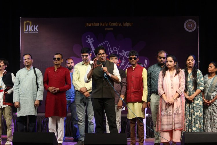 Three-day Musical Symphony programme: दृष्टिबाधित कलाकारों ने फैलाई सकारात्मकता की रोशनी