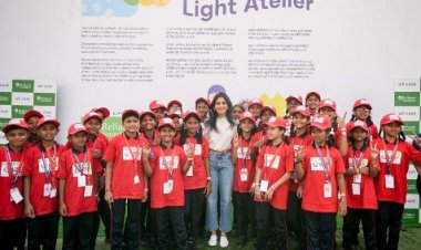 ईएसए डे पर बच्चों संग मुस्कुराईं ईशा अंबानी, सीख और खेल का बना रंगीन उत्सव