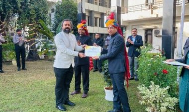 77th Republic Day: आरएसपीसीबी मुख्यालय में देशभक्ति के उल्लास के साथ मनाया गया 77वां गणतंत्र दिवस