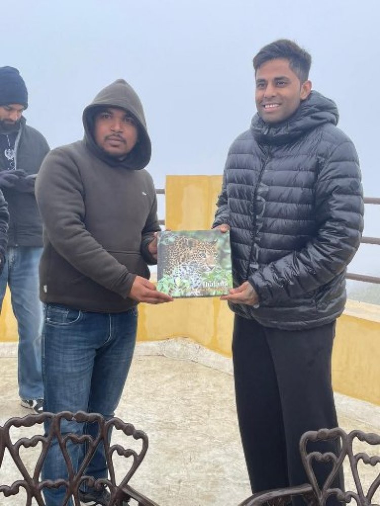 टी20 कप्तान सूर्यकुमार यादव का जंगल अनुभव, झालाना लेपर्ड सफारी ने किया मंत्रमुग्ध