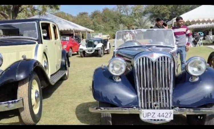 Vintage and Classic Car Exhibition and Drive: शाही विरासत और ऑटोमोबाइल इतिहास का भव्य संगम