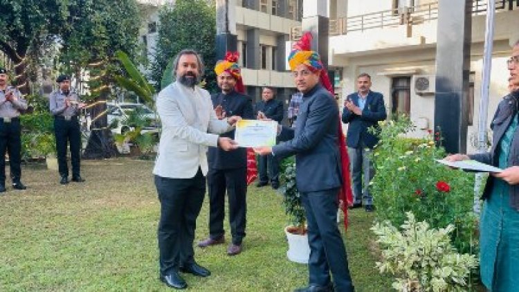 77th Republic Day: आरएसपीसीबी मुख्यालय में देशभक्ति के उल्लास के साथ मनाया गया 77वां गणतंत्र दिवस