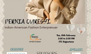 FICCI FLO Jaipur to Host ‘Styled to Speak’ Session with Global Fashion Icon Pernia Qureshi
