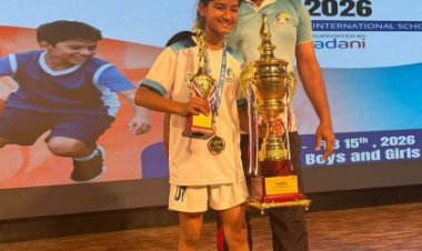 Jaipur’s Tithi Mundada Named ‘Value Player of the Tournament’ at ISSO 2026