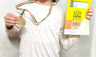 दूसरी बार गोल्ड: जयपुर की थिया चौहान ने ओलिम्पियाड में फिर लहराया परचम