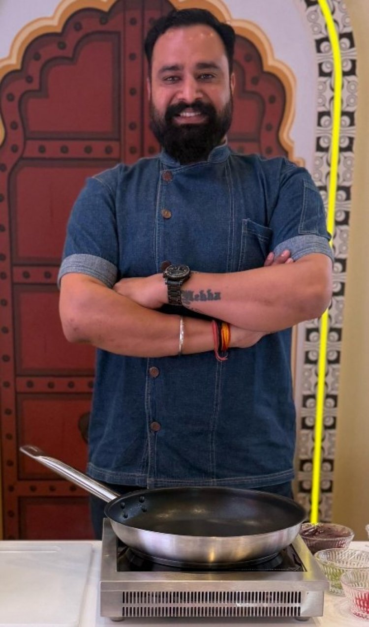 Jaipur Chef Saurabh Sharma Takes Indian Flavours to the Global Stage at Gulfood 2026, Showcasing GI-Tagged Culinary Heritage from Jaipur to Dubai