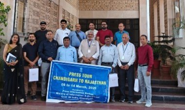 PIB Chandigarh Media Delegation Explores Innovation Ecosystem at IIT Jodhpur, NIFT and FDDI