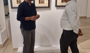 पत्थरों में बसी कहानियां: जयपुर के कलाकार राजकुमार गुप्ता की पेबल आर्ट ने अंतरराष्ट्रीय प्रदर्शनी में लूटी वाहवाही