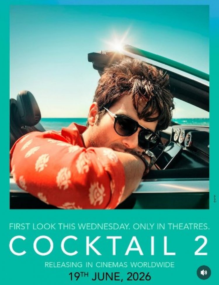 ‘Cocktail 2’ First Look Unveiled: Shahid Kapoor’s Stylish Romance Set for a Grand Summer Release on June 19, 2026