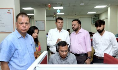 181 हेल्पलाइन बना आमजन का भरोसेमंद सहारा: नीरज के. पवन ने किया निरीक्षण, त्वरित समाधान पर जोर