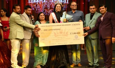 “ग्लैमर की शाही रात: वेदिका जैन और दीपिका चौधरी ने जीते ताज, ‘मिस एंड मिसेज राजस्थान ग्लैमर 2026’ का ग्रैंड फिनाले बना यादगार”