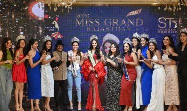 From Jaipur to the Crown: Meenakshi Chapola Shines as Miss Grand Rajasthan 2026