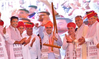 ओसियां से CM भजनलाल का बड़ा ऐलान: किसानों को तकनीक से समृद्धि, 416 करोड़ के विकास कार्यों की सौगात