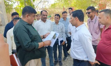 अलवर में जल संरक्षण को रफ्तार: मानसून से पहले पांच नए एनिकट तैयार करने के निर्देश